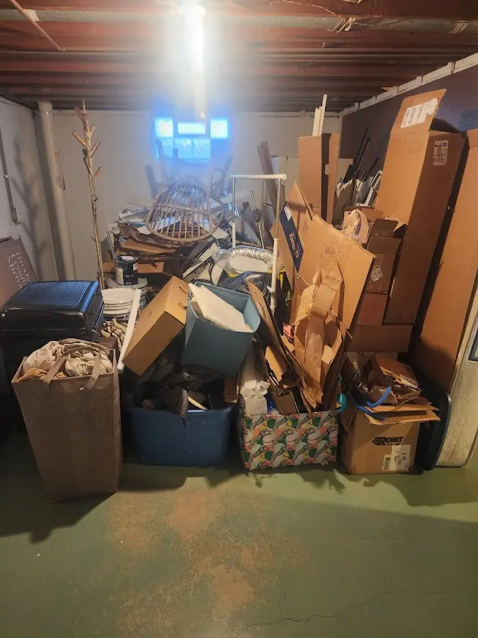 Roll-off dumpster container at job site for 40 Yard Dumpster Rental in Mount Vista